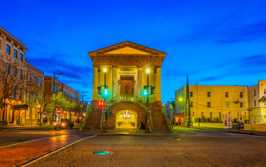 Wall Mural - Downtown Market in Charleston, South Carolina, USA