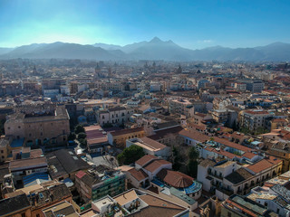 Palermo, Sicilia. Aerial view of Palermo, Sicily, Italy