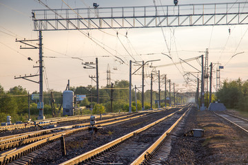 railway in the city