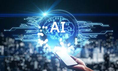 Poster - AI and software concept