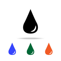 Poster - a drop icon. Elements of simple web icon in multi color. Premium quality graphic design icon. Simple icon for websites, web design, mobile app, info graphics