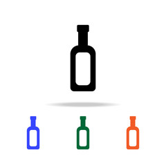 Poster - oil bottle icon. Elements of simple web icon in multi color. Premium quality graphic design icon. Simple icon for websites, web design, mobile app, info graphics
