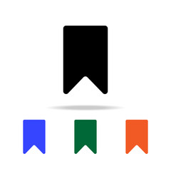 Poster - tab icon. Elements of simple web icon in multi color. Premium quality graphic design icon. Simple icon for websites, web design, mobile app, info graphics