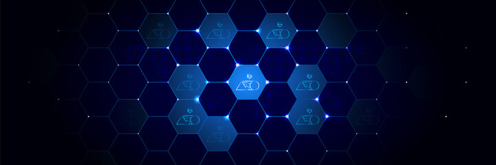 Poster - Transmogrification icon. From Mad Science set in the technological comb background