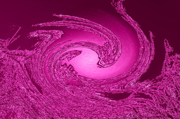 Poster - An abstract graphic resource of violet color imitating movement.
