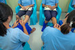 © thaiprayboy - Woman Doing Foot Massage Health Care Treatment in the Spa