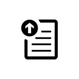 Fototapeta  - Upload icon (document)