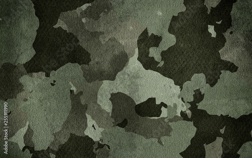 Fotomural Camouflage pattern cloth texture