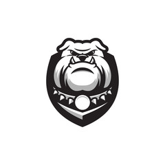 Wall Mural - bulldog logo