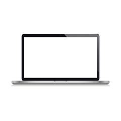 Aufkleber - Modern laptop. Vector illustration.