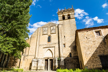 Wall Mural - Monastery of Santa Maria del Parral in Segovia in a bright Summer day. Castilla y Leon, Spain