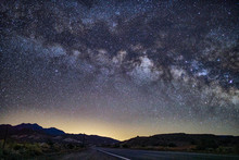 Stars And Milky Way At Night In Death Valley California