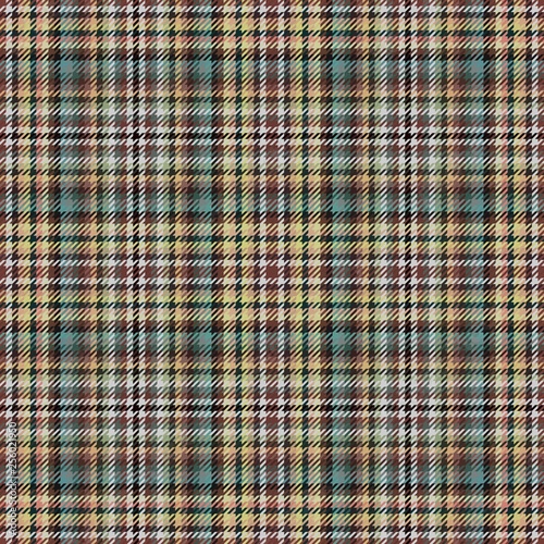 Materiał do szycia fabric plaid scottish tartan cloth. retro square.