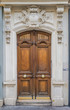 Beautiful vintage door in Paris
