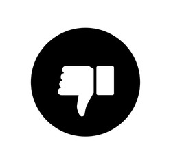 Fototapete - Like and dislike icons collection set. Thumbs up and thumbs down. Modern graphic elements for web banners, web sites, printed materials, infographics. Vector illustration isolated on white background.