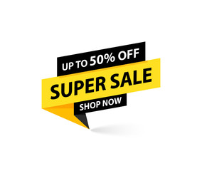 Wall Mural - sale tag. special offer, big sale, discount, best price, mega sale banner. shop or online shopping. 