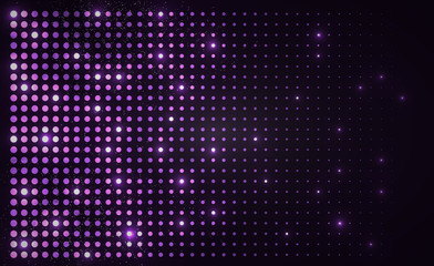 Wall Mural - Abstract dots pattern background. 
