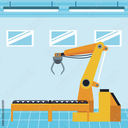 industry manufacturing cartoon Stock Vector | Adobe Stock