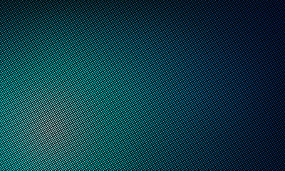 LED texture screen, digital video wall background. Vector blue LED TV display dot mesh gradient pattern