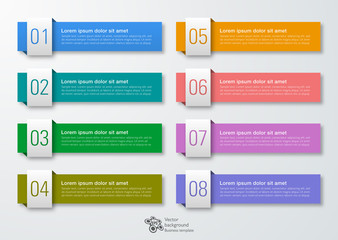 Wall Mural - web button and headline design, vector graphics