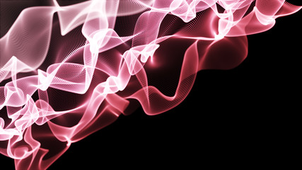 Wall Mural - abstract background with copy space for your text. abstract colorful particles.