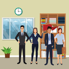 Wall Mural - executive business cartoon