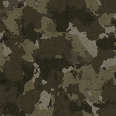 Wall Mural - dirty camouflage fabric texture for background
