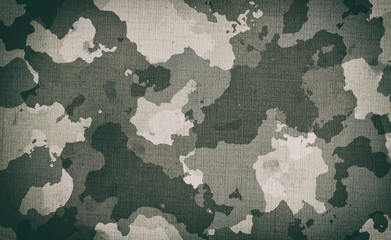 Wall Mural - dirty camouflage fabric texture for background
