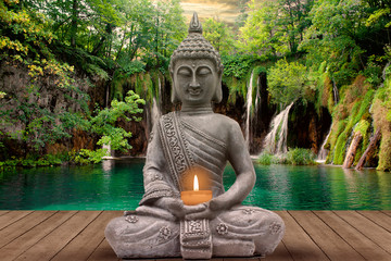 buddha and silence