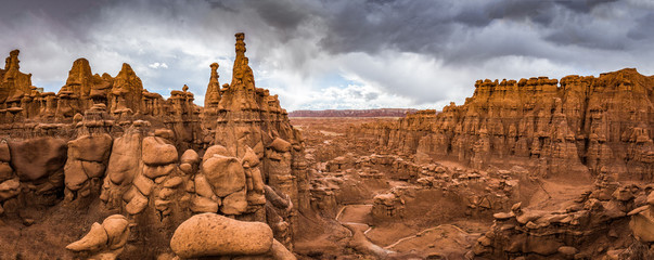 Wall Mural - goblin valley state park, utah, usa