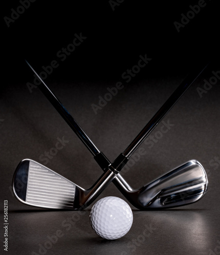 Plakaty Golf  kije-golfowe-z-pilka