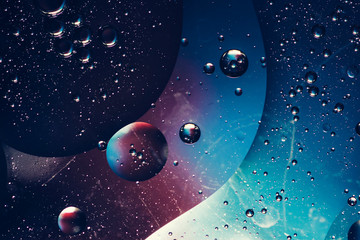 Wall Mural - transparent liquid abstract creative background