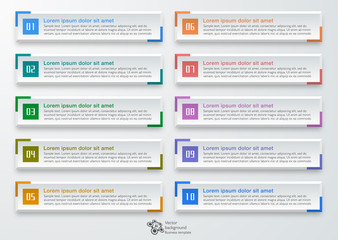 Wall Mural - web button and headline design, vector graphics