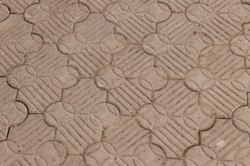 Sticker - Paving slab. Paving