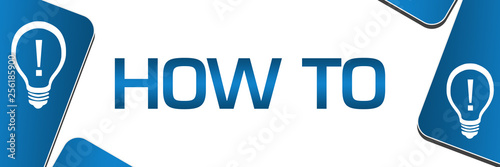 How To Blue Rounded Squares Left Right Symbols Tableau sur Toile