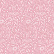 © chickfishdoodles - Bachelorette party concept. Seamless pattern. Monochrome doodle.