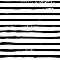 Wall Mural - seamless patterns lines and brush strokes