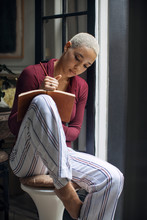 Woman Writing Book Free Stock Photo - Public Domain Pictures