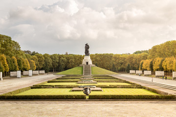 The Soviet War Memorial in Treptow Park, Berlin