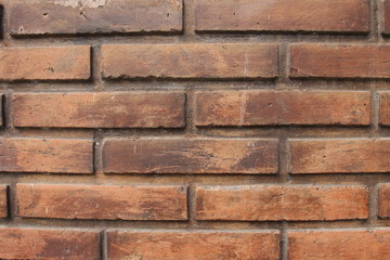 red brick wall