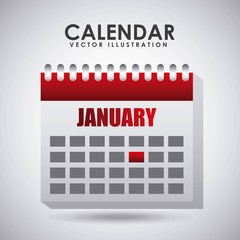 Sticker - calendar icon  Vector