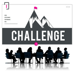 Wall Mural - Challenges in business