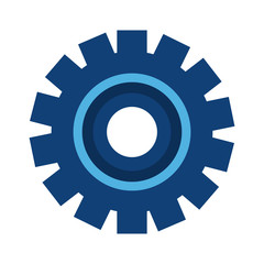 Sticker - gear wheel icon