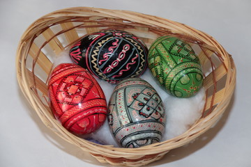 Orthodox Easter eggs collection