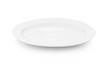 © RATMANANT - white plate ceramic on white background.
