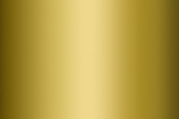 Fototapete - Gold texture background. Golden surface of metal sheet.