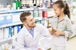 © Nestor - Pharmacist helping little girl at the drugstore