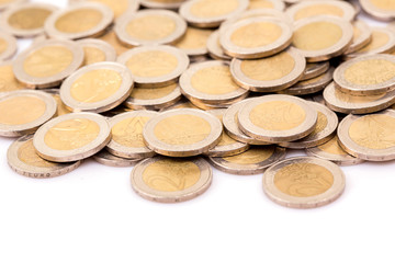 euro coins