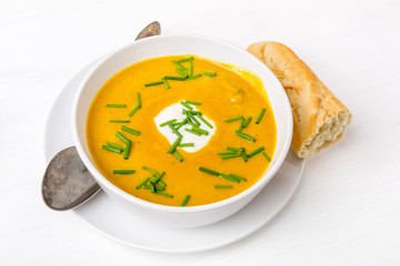 Wall Mural - Creamy Curried Carrot & Lentil Soup