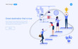 © kai001 - Web design templates for pathways to success of education. staff training,learning support. Vector illustration.